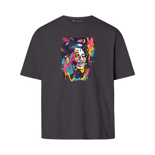 Afro Jazz Artist - Cheerful | Oversize T-Shirt