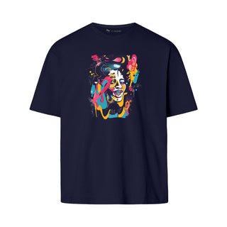 Afro Jazz Artist - Cheerful | Oversize T-Shirt