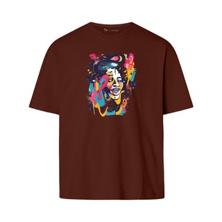 Afro Jazz Artist - Cheerful | Oversize T-Shirt