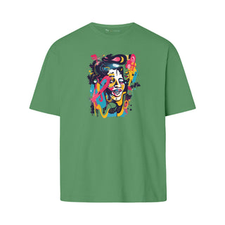 Afro Jazz Artist - Cheerful | Oversize T-Shirt