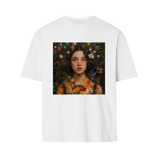 Charming Young Woman - Ringlet | Oversize T-Shirt