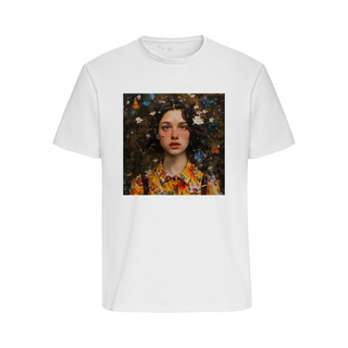 Charming Young Woman -  Swallowtail | Regular T-Shirt