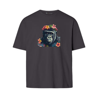 Gorilla - Flower | Oversize T-Shirt