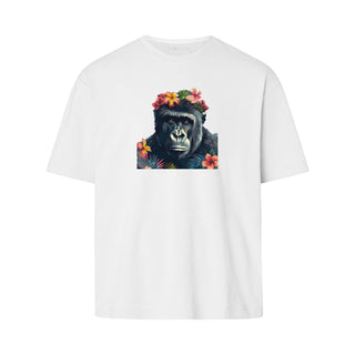 Gorilla - Flower | Oversize T-Shirt