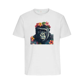 Gorilla - Flower | Regular T-Shirt