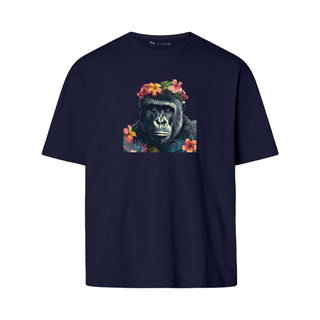 Gorilla - Flower | Oversize T-Shirt