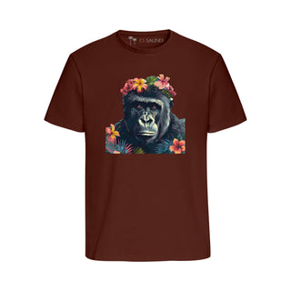 Gorilla - Flower | Regular T-Shirt