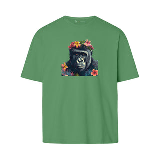 Gorilla - Flower | Oversize T-Shirt