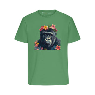 Gorilla - Flower | Regular T-Shirt