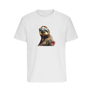 Hawaiian Sloth - Diamond | Regular T-Shirt