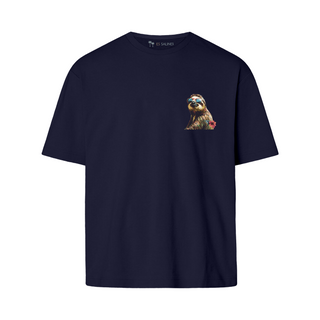 Hawaiian Sloth - Diamond | Oversize T-Shirt