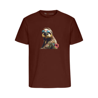 Hawaiian Sloth - Diamond | Regular T-Shirt