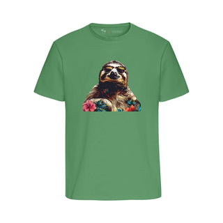 Hawaiian Sloth - Harbor  | Regular T-Shirt