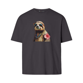 Hawaiian Sloth - Kona | Oversize T-Shirt