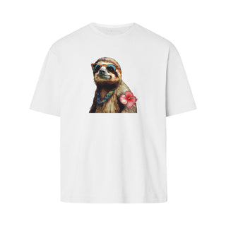 Hawaiian Sloth - Kona | Oversize T-Shirt