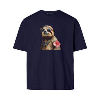 Hawaiian Sloth - Kona | Oversize T-Shirt