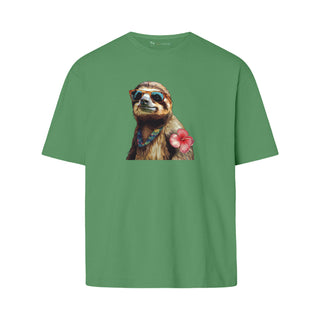 Hawaiian Sloth - Kona | Oversize T-Shirt