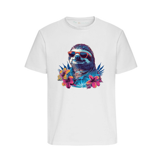 Hawaiian Sloth - Napali | Regular T-Shirt