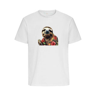 Hawaiian Sloth - North Shore | Regular T-Shirt