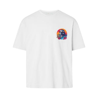 Hawaiian Sloth - Volcano | Oversize T-Shirt