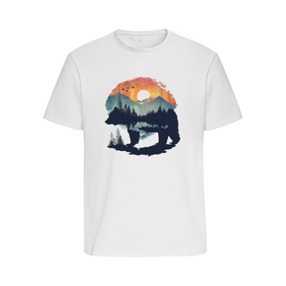 Majestic Bear - Birds | Regular T-Shirt