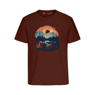 Majestic Bear - Birds | Regular T-Shirt