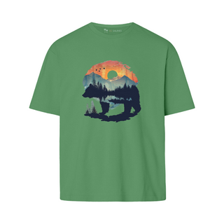 Majestic Bear - Birds | Oversize T-Shirt