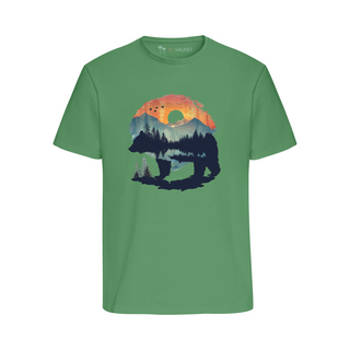 Majestic Bear - Birds | Regular T-Shirt