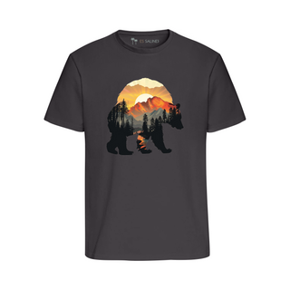 Majestic Bear - Mountain | Regular T-Shirt