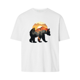 Majestic Bear - Mountain | Oversize T-Shirt